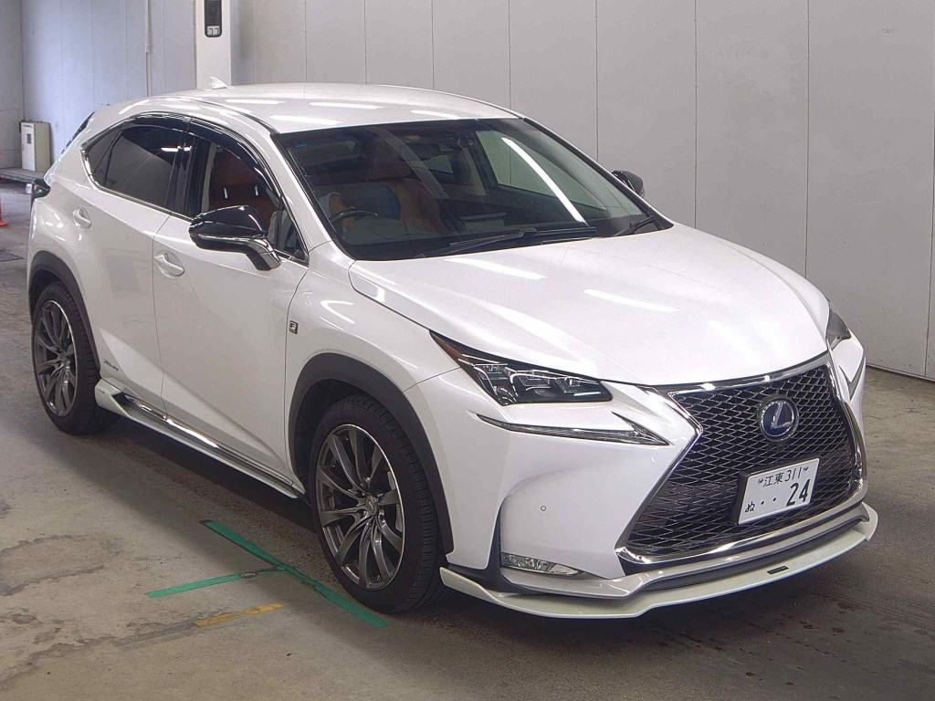 Lexus NX 2015 z aukcji japońskiej