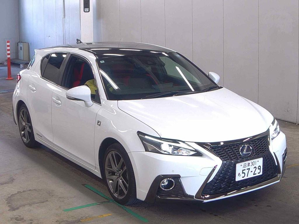 Lexus CT 2022 z aukcji japońskiej