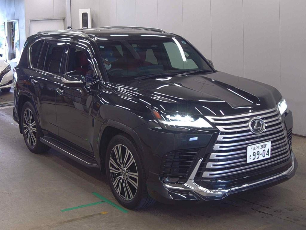 Lexus LX 2025 z aukcji japońskiej