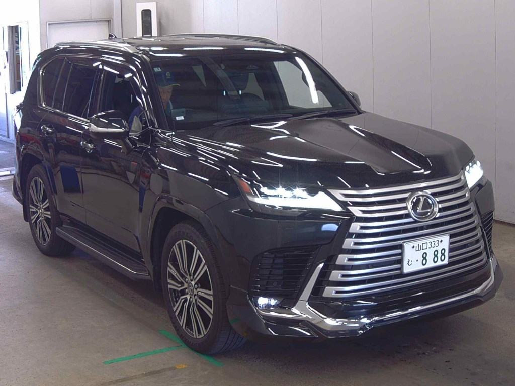 Lexus LX 2025 z aukcji japońskiej