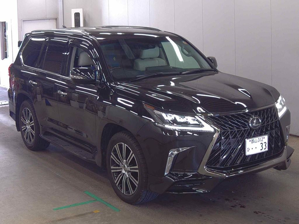 Lexus LX 2018 z aukcji japońskiej