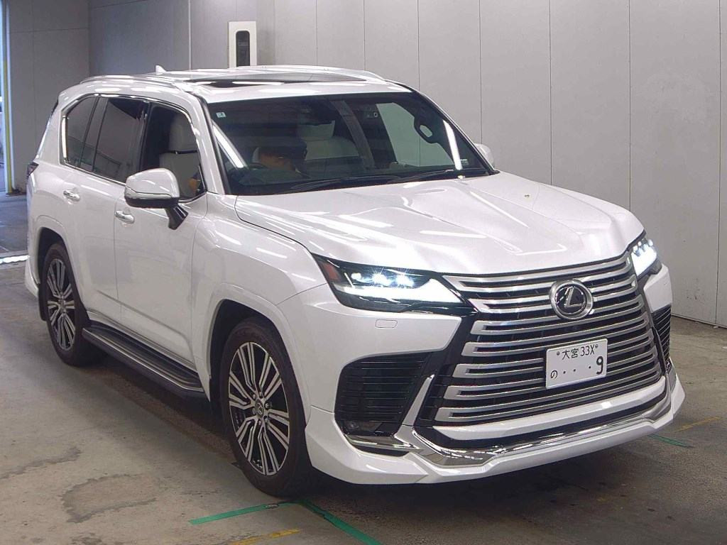 Lexus LX 2023 z aukcji japońskiej