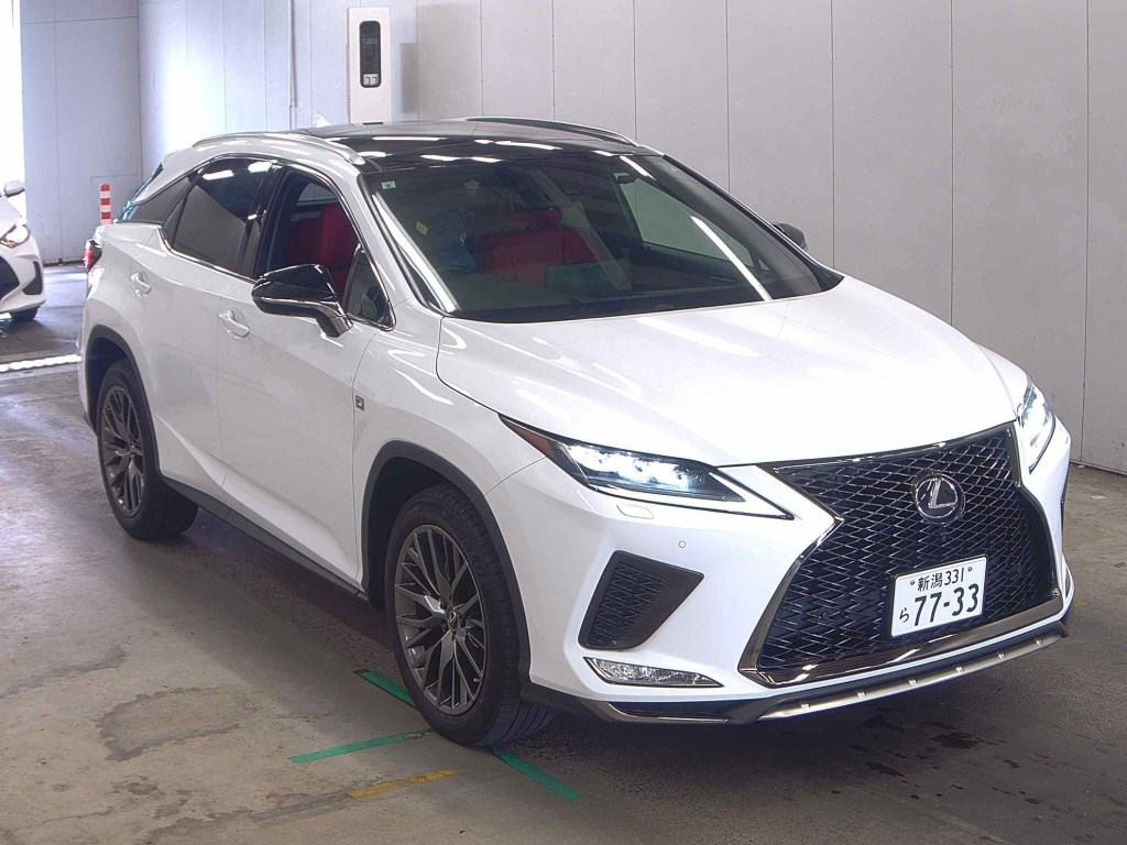 Lexus RX 2021 z aukcji japońskiej