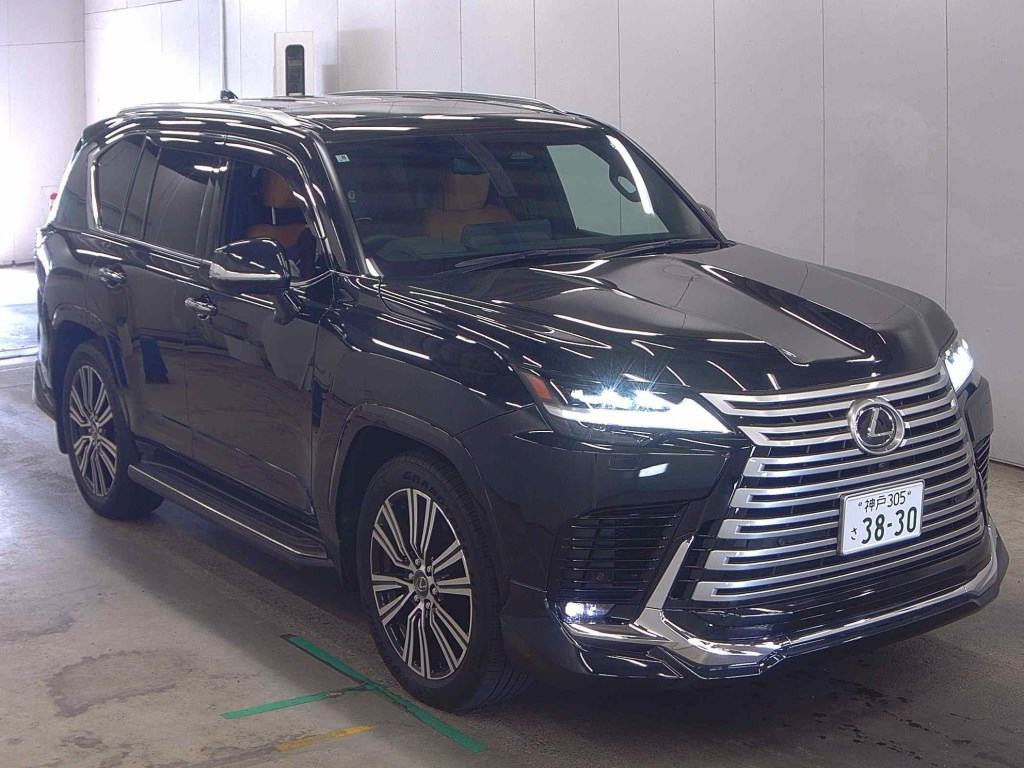 Lexus LX 2025 z aukcji japońskiej