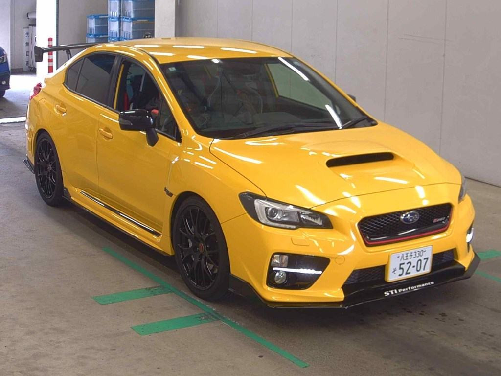 Subaru WRX STI 2016 z aukcji japońskiej