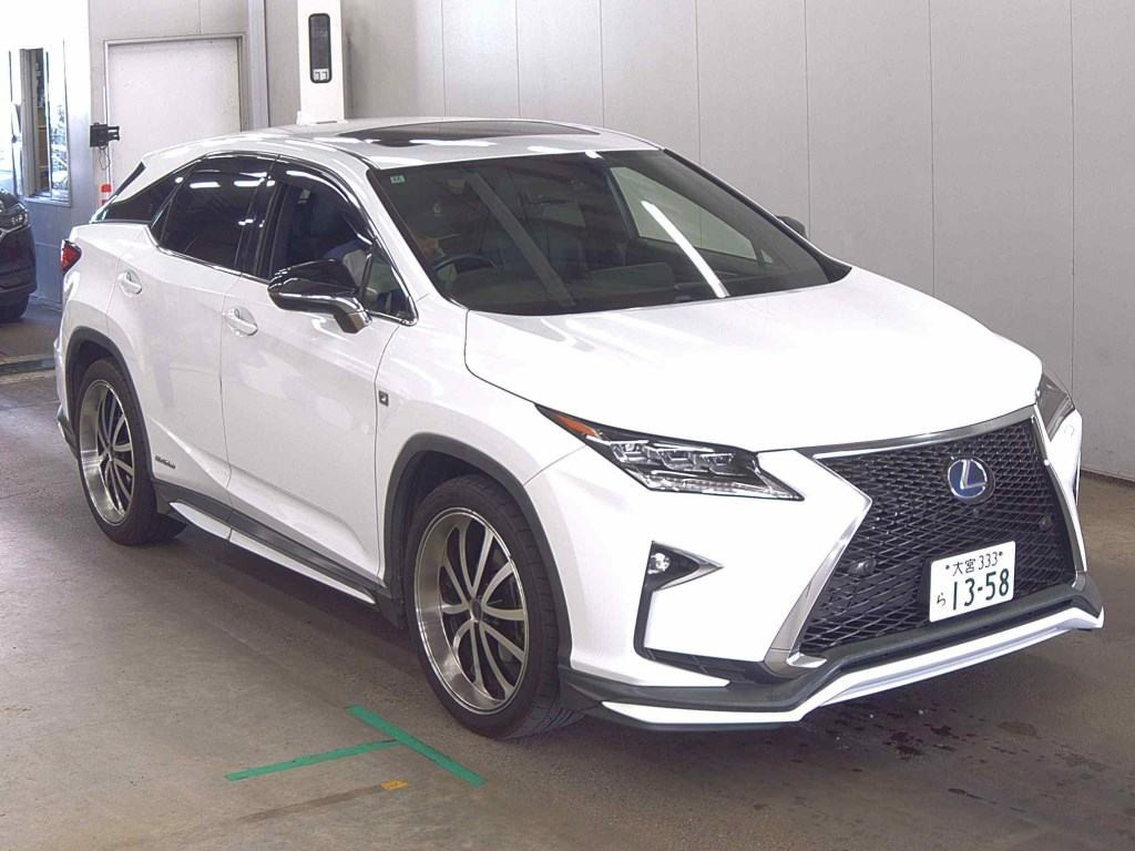 Lexus RX 2018 z aukcji japońskiej
