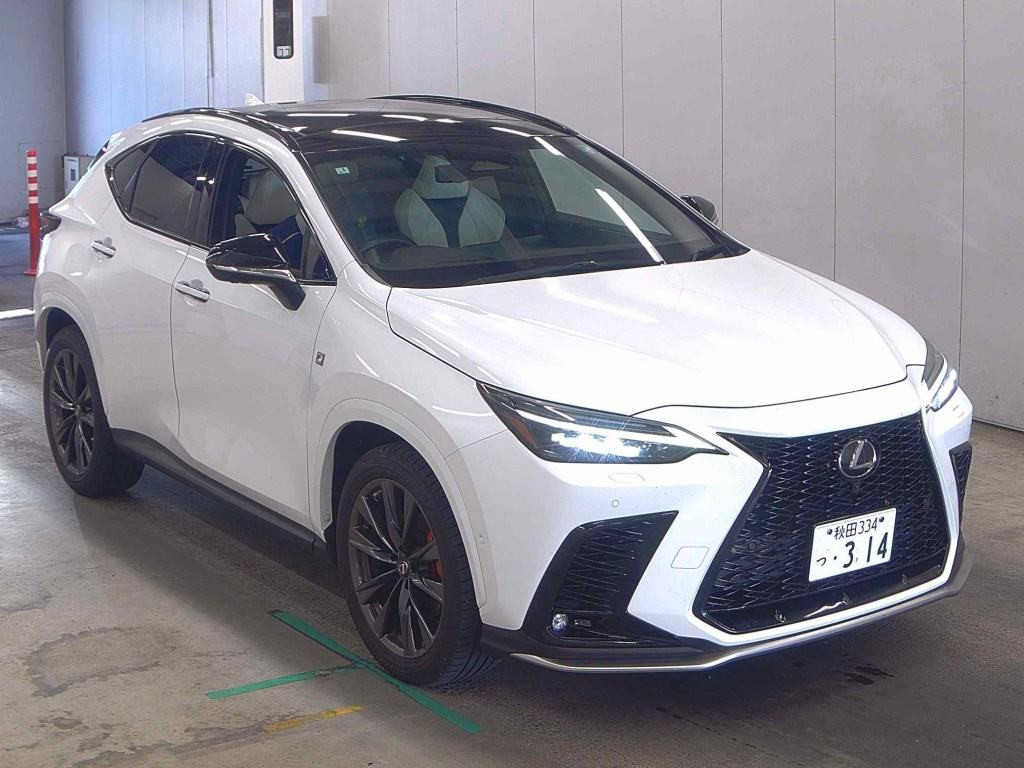 Lexus NX 2023 z aukcji japońskiej