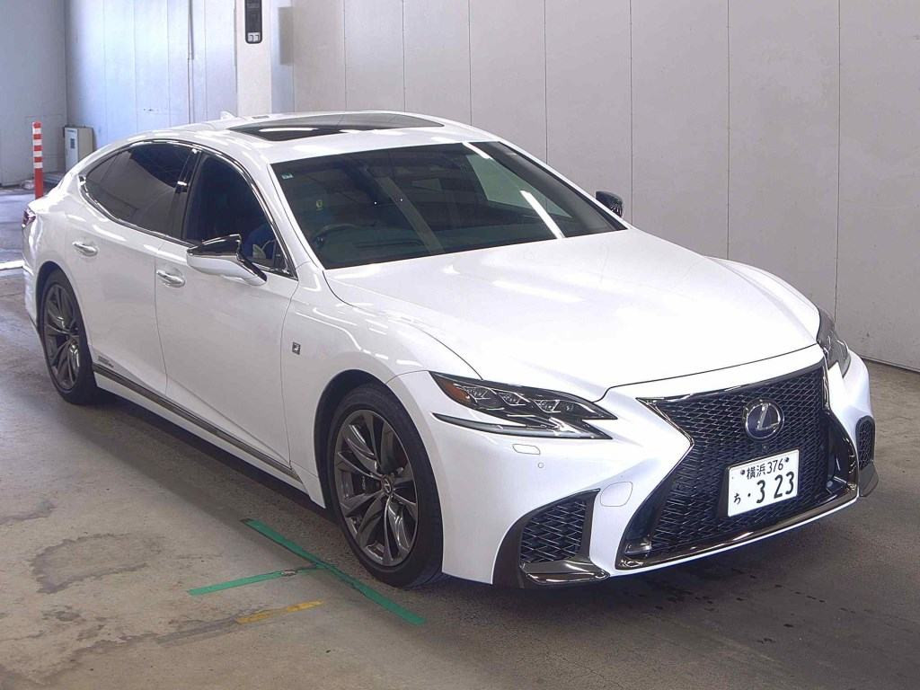 Lexus LS 2019 z aukcji japońskiej