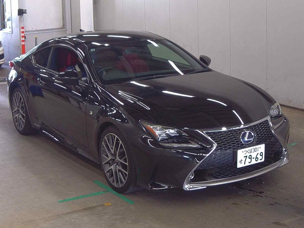 Lexus RC 2015 z aukcji japońskiej
