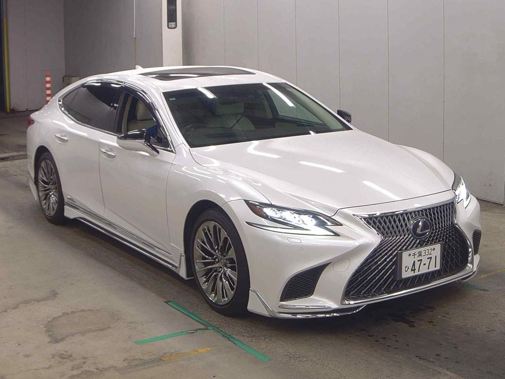 Lexus LS 2017 z aukcji japońskiej
