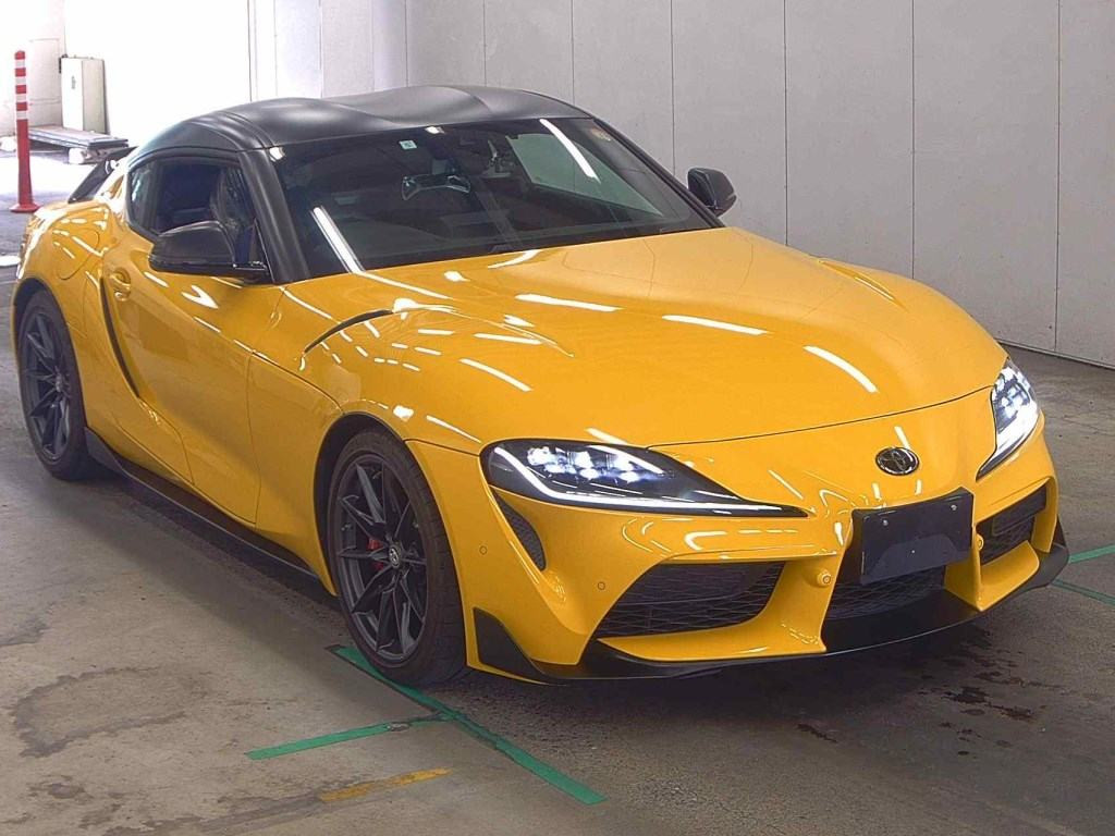 Toyota Supra 2023 z aukcji japońskiej