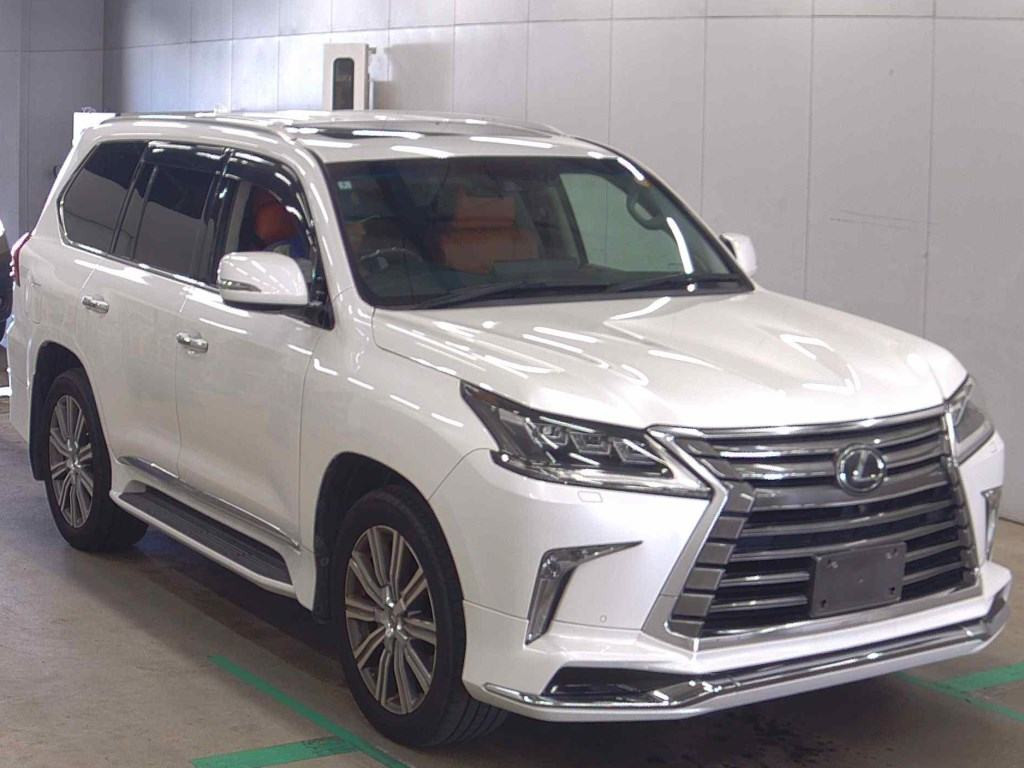 Lexus LX 2015 z aukcji japońskiej