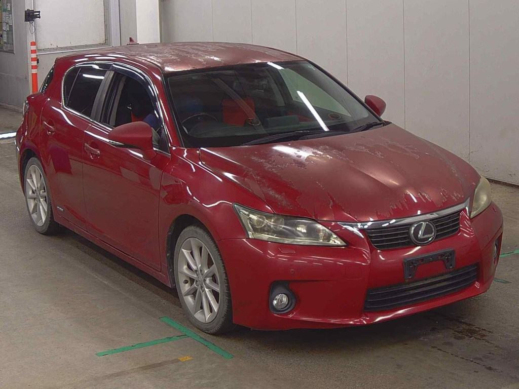 Lexus CT 2011 z aukcji japońskiej