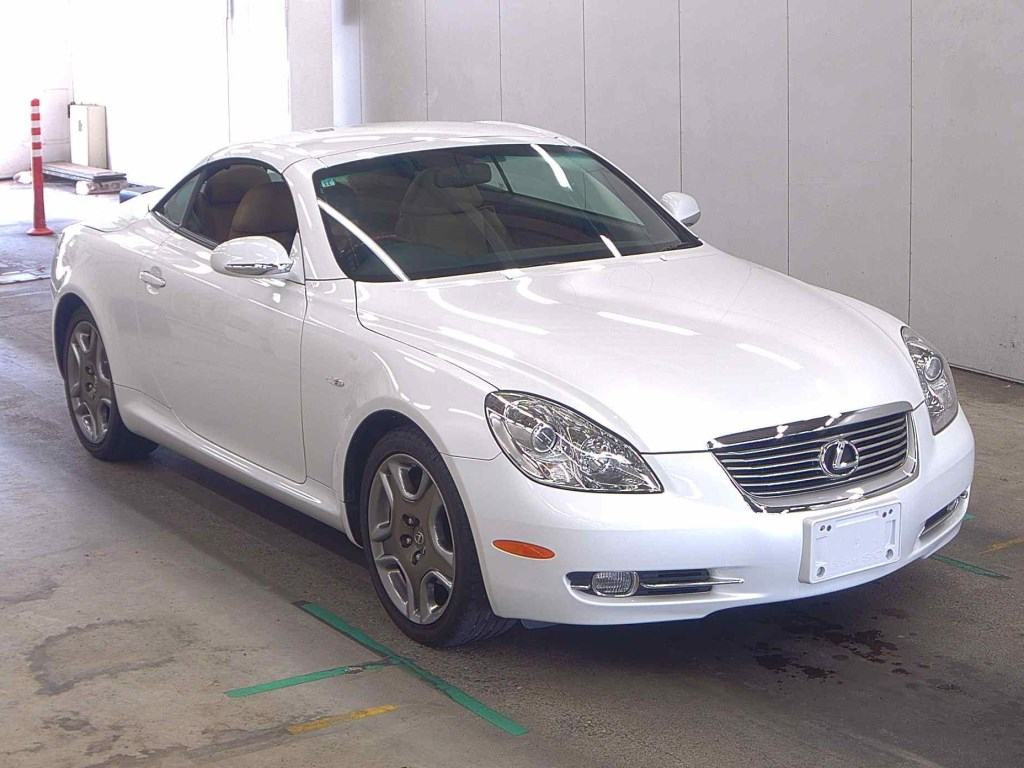 Lexus SC 2007 z aukcji japońskiej