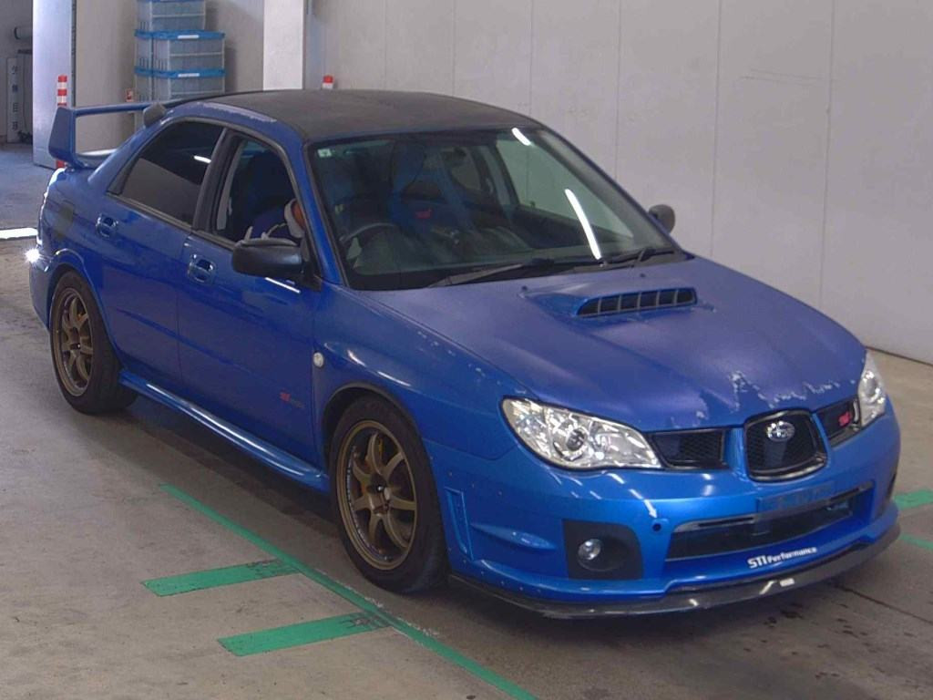 Subaru Impreza WRX 2007 z aukcji japońskiej