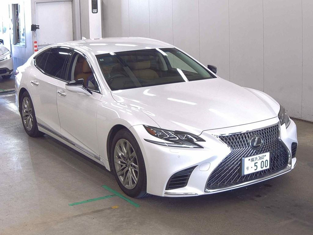 Lexus LS 2018 z aukcji japońskiej