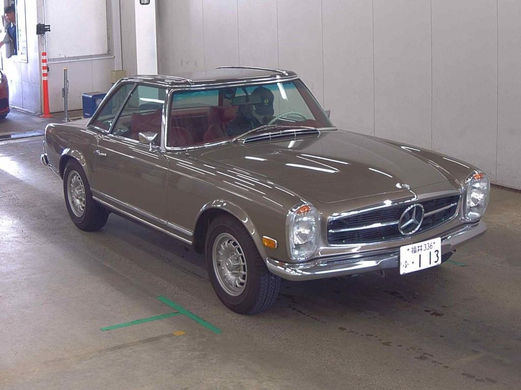 Mercedes-Benz SL 2001 z aukcji japońskiej