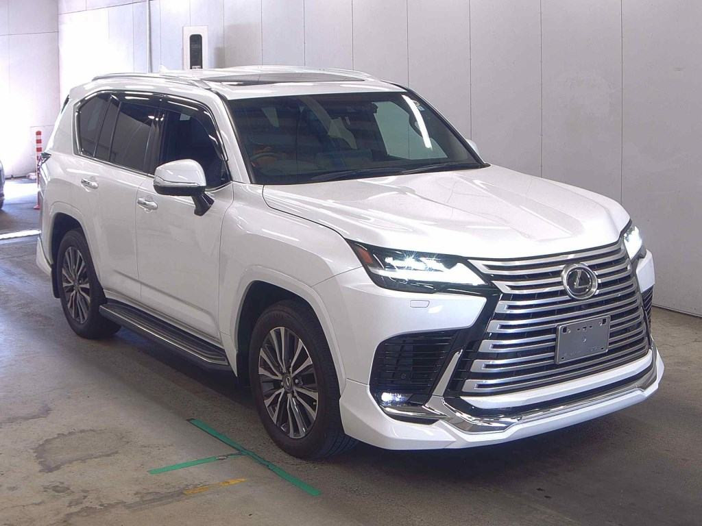 Lexus LX 2023 z aukcji japońskiej