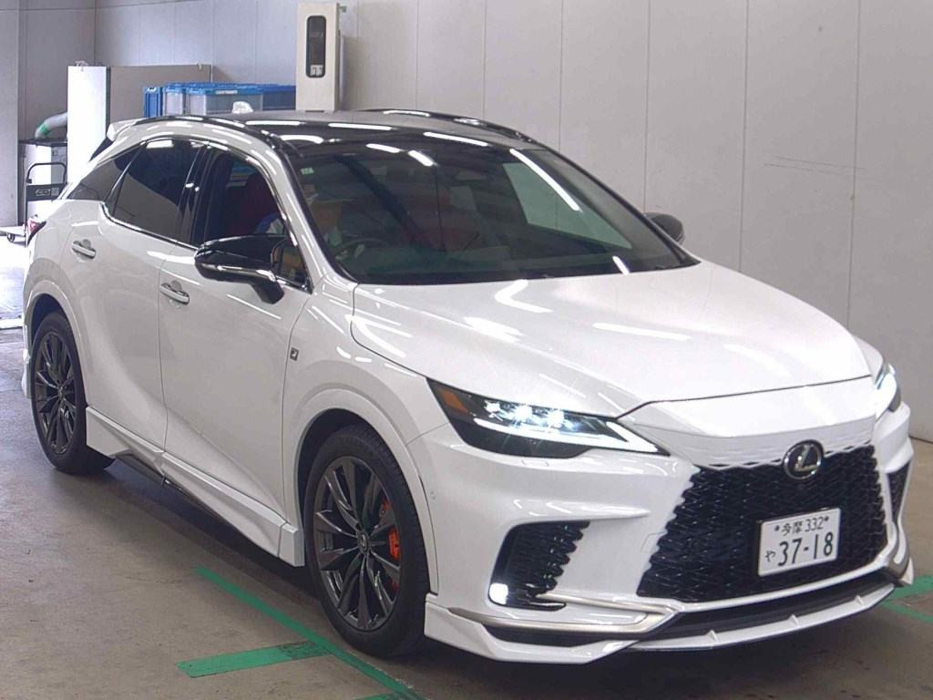 Lexus RX 2023 z aukcji japońskiej