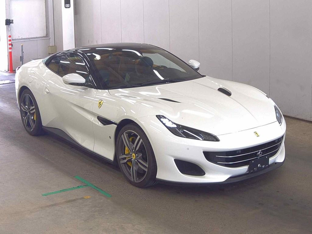 Ferrari Portofino 2021 z aukcji japońskiej