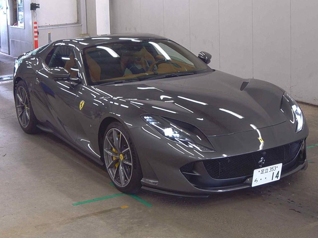 Ferrari 812 GTS 2023 z aukcji japońskiej