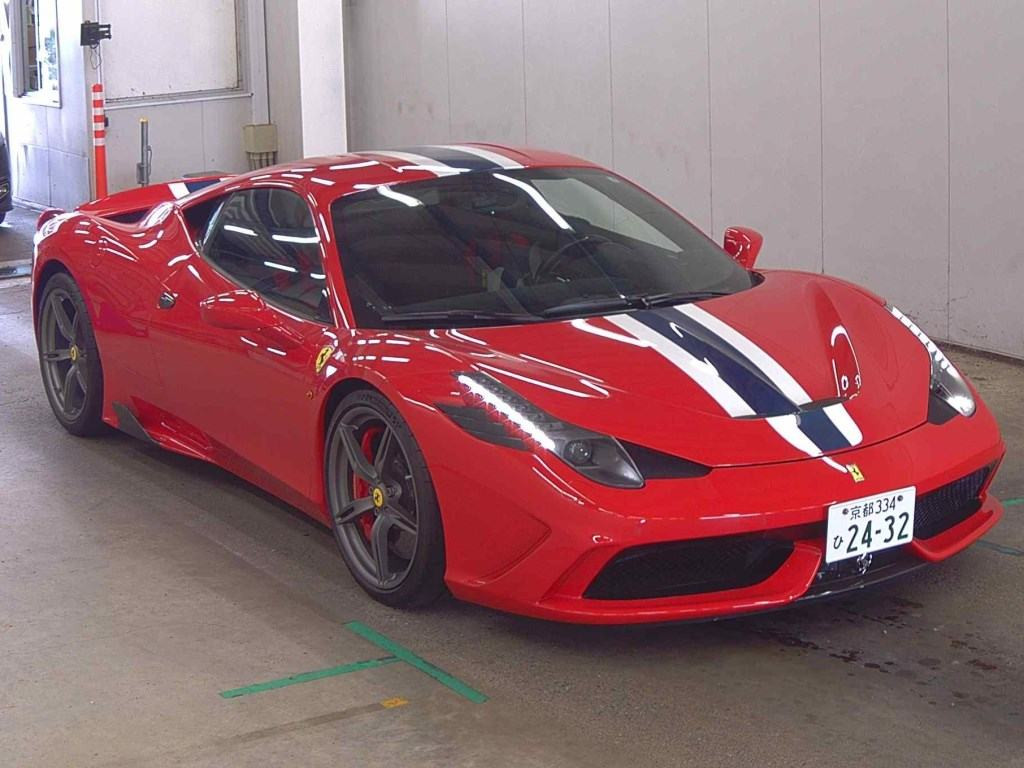 Ferrari 458 Speciale 2015 z aukcji japońskiej