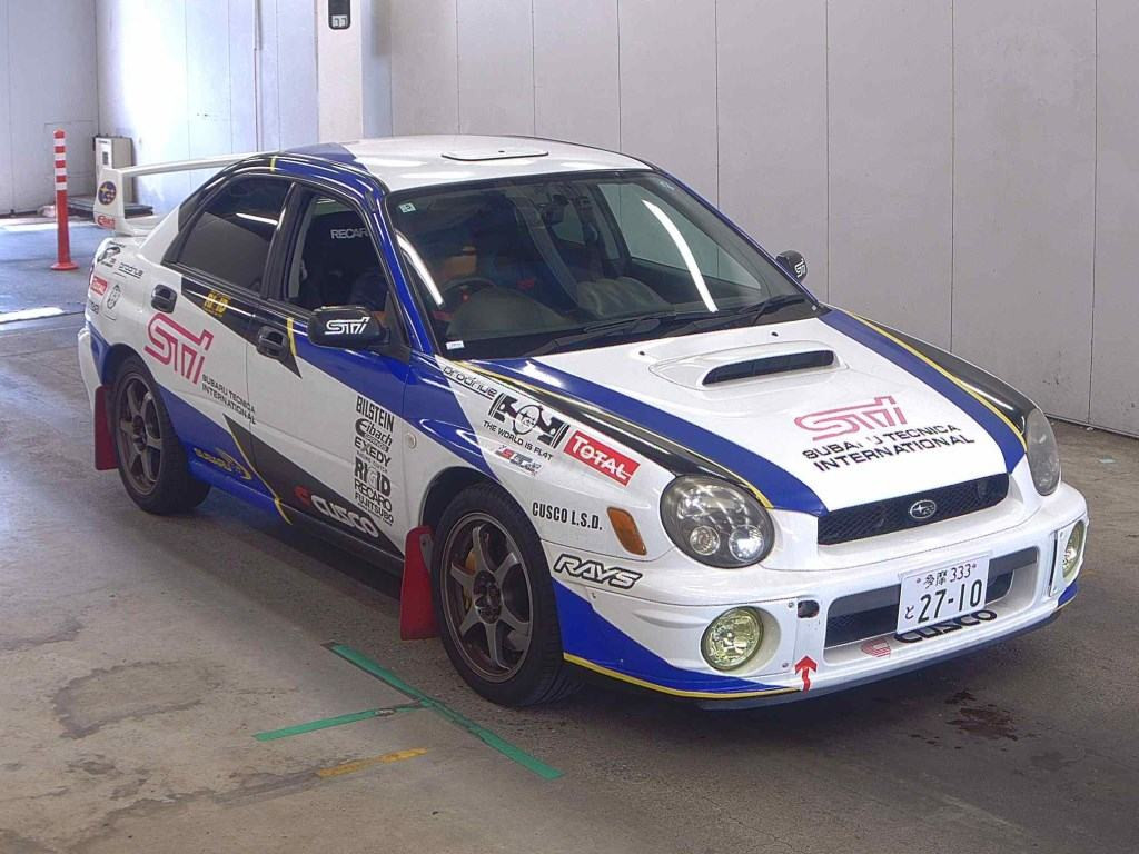 Subaru Impreza WRX 2001 z aukcji japońskiej