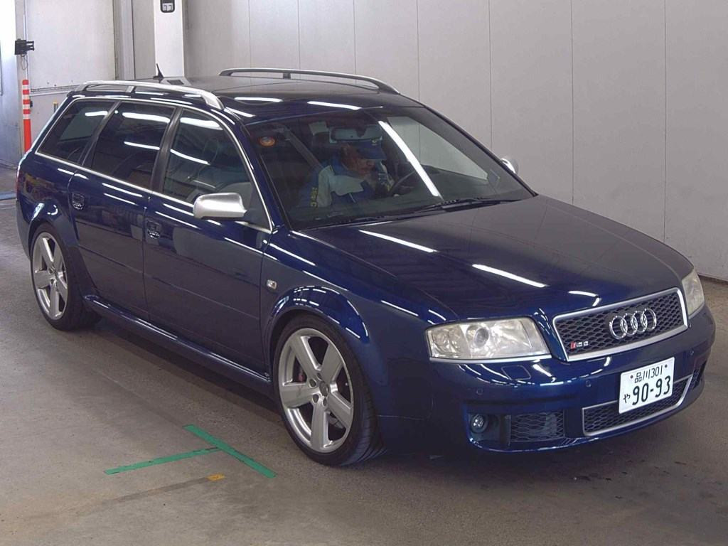 Audi RS6 2002 z aukcji japońskiej