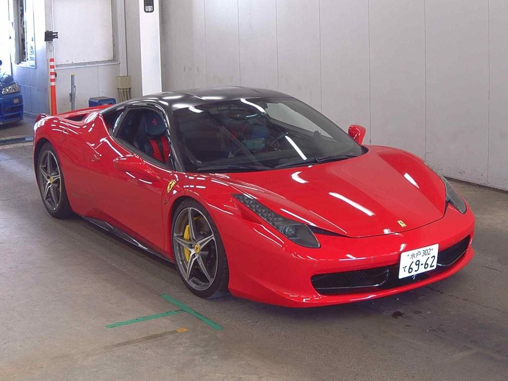 Ferrari 458 Italia 2017 z aukcji japońskiej