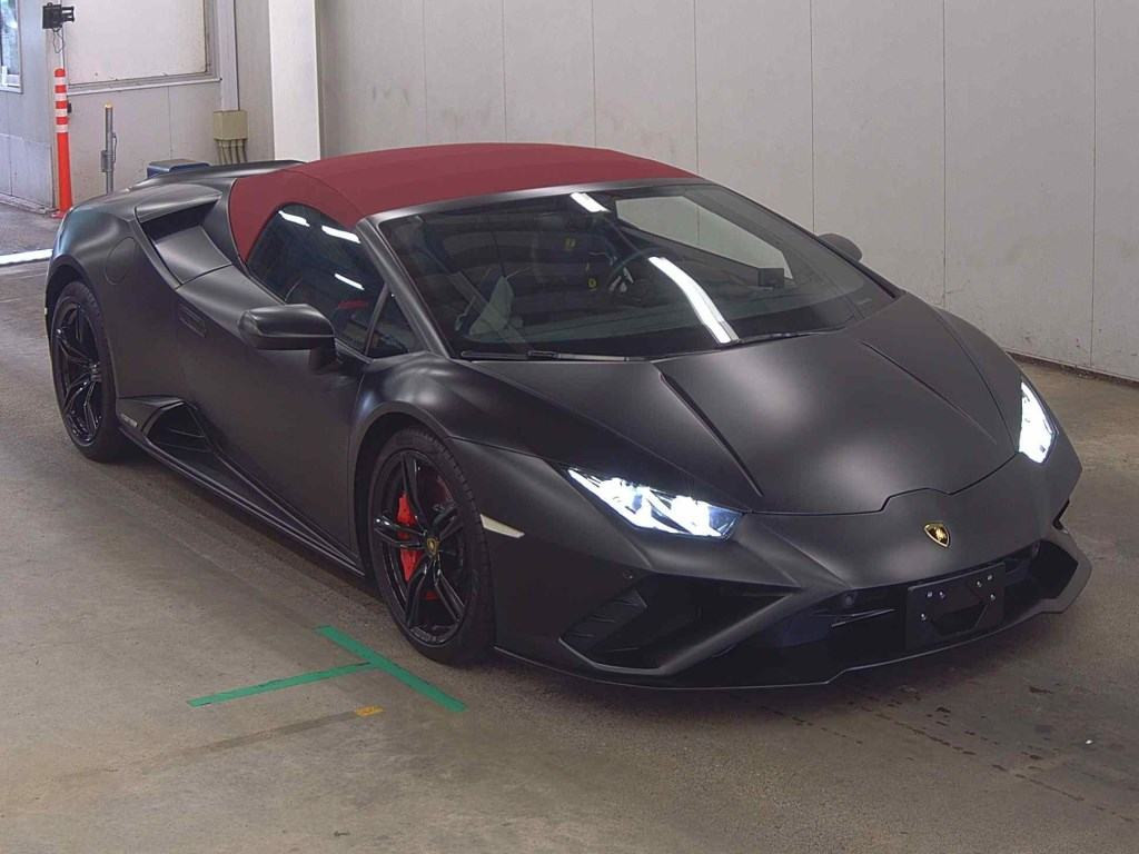 Lamborghini Huracan 2021 z aukcji japońskiej