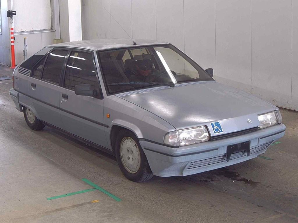 Citroen BX 1989 z aukcji japońskiej