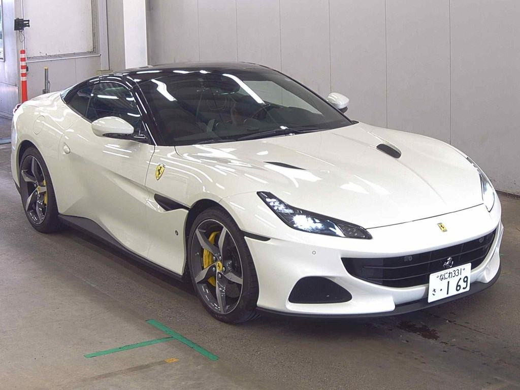Ferrari Portofino M 2022 z aukcji japońskiej