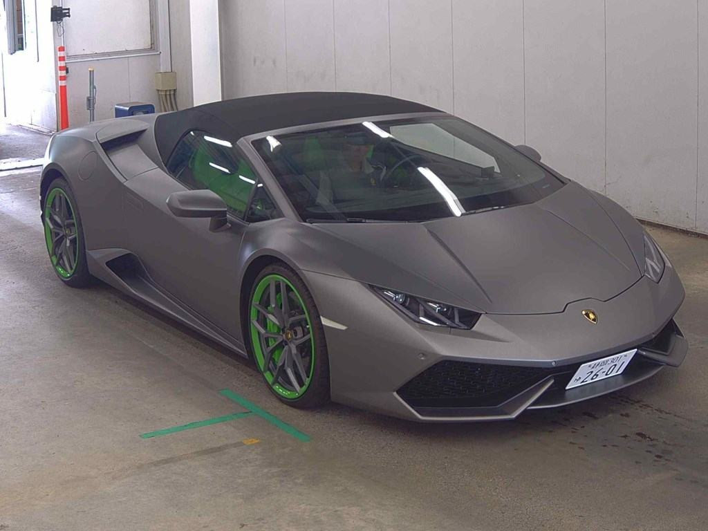 Lamborghini Huracan 2018 z aukcji japońskiej