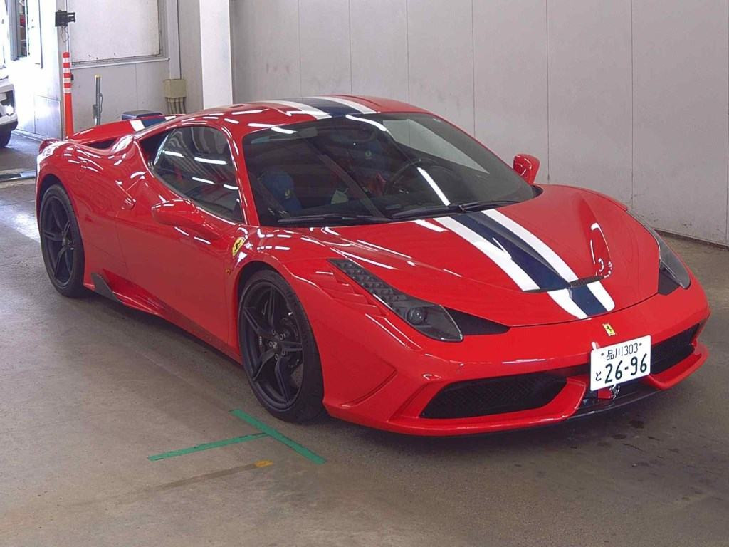 Ferrari 458 Speciale 2015 z aukcji japońskiej