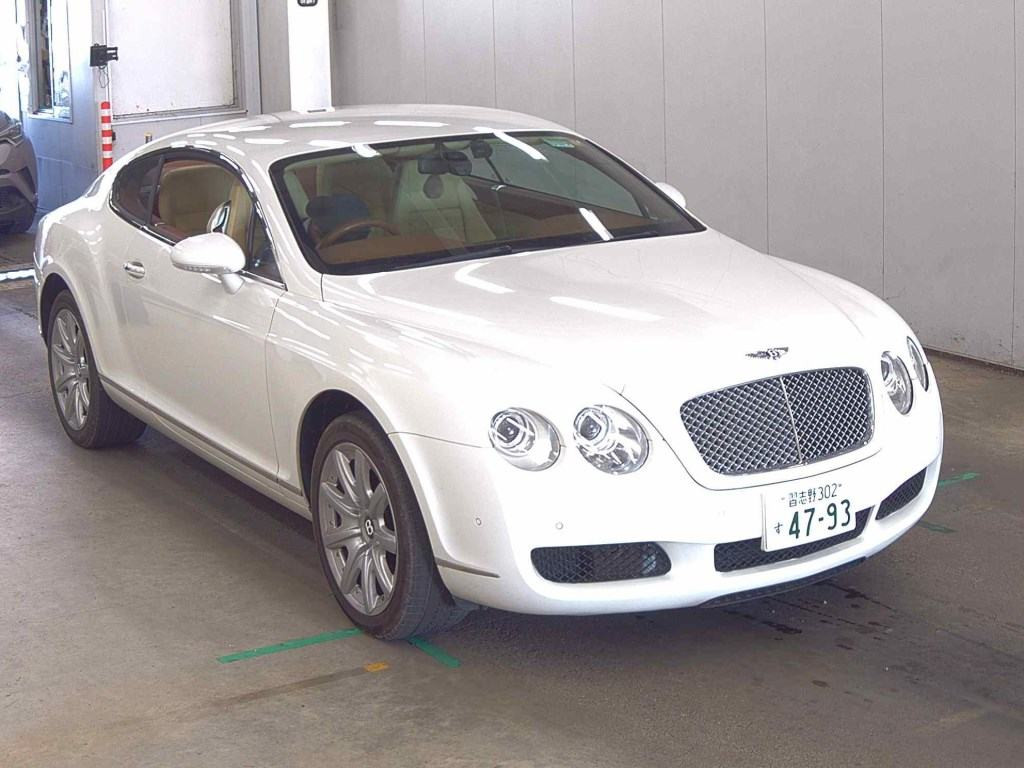 Bentley Continental 2006 z aukcji japońskiej