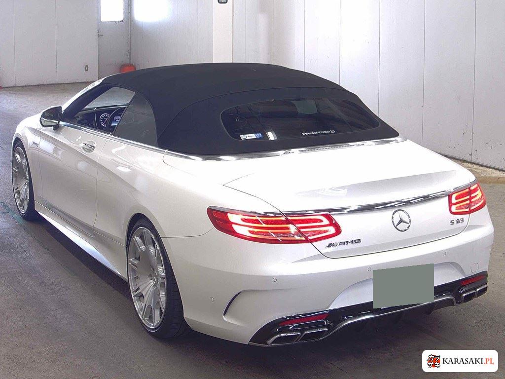 2017 Mercedes-AMG S-Class Op 4WD S63 4MATIC Cabriolet 2
