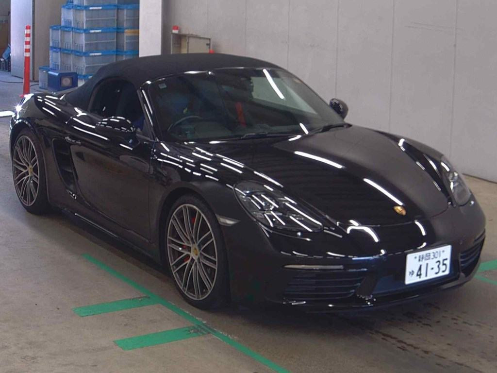 Porsche 718 Boxster 2017 z aukcji japońskiej