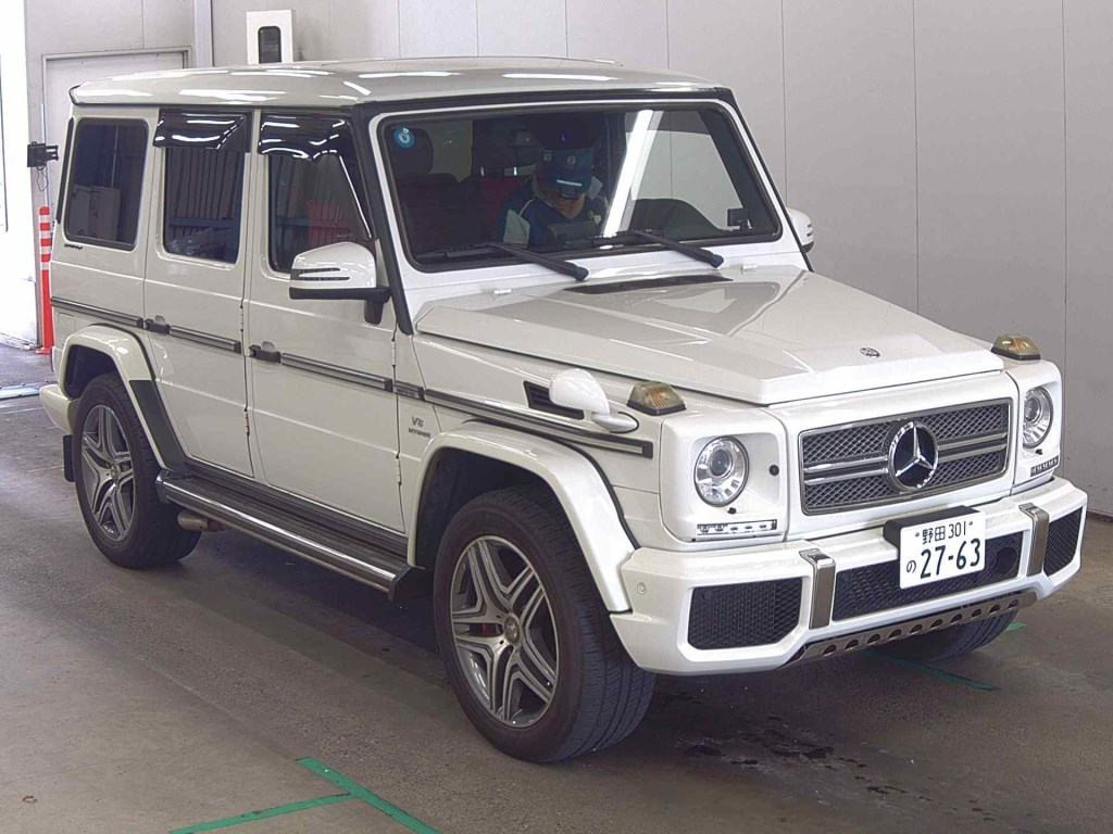 Mercedes-AMG G-Class 2013 z aukcji japońskiej