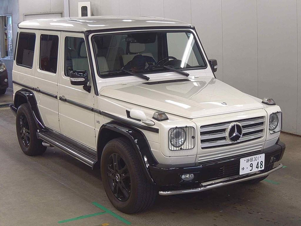 Mercedes-Benz G-Class 2012 z aukcji japońskiej