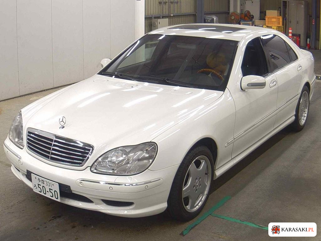 2002 Mercedes-Benz S-Class 4D S55L AMG 3