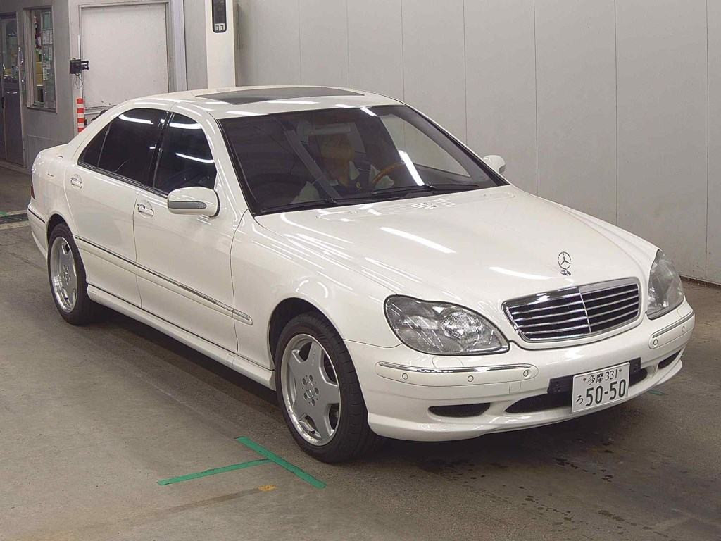 Mercedes-Benz S-Class 2002 z aukcji japońskiej