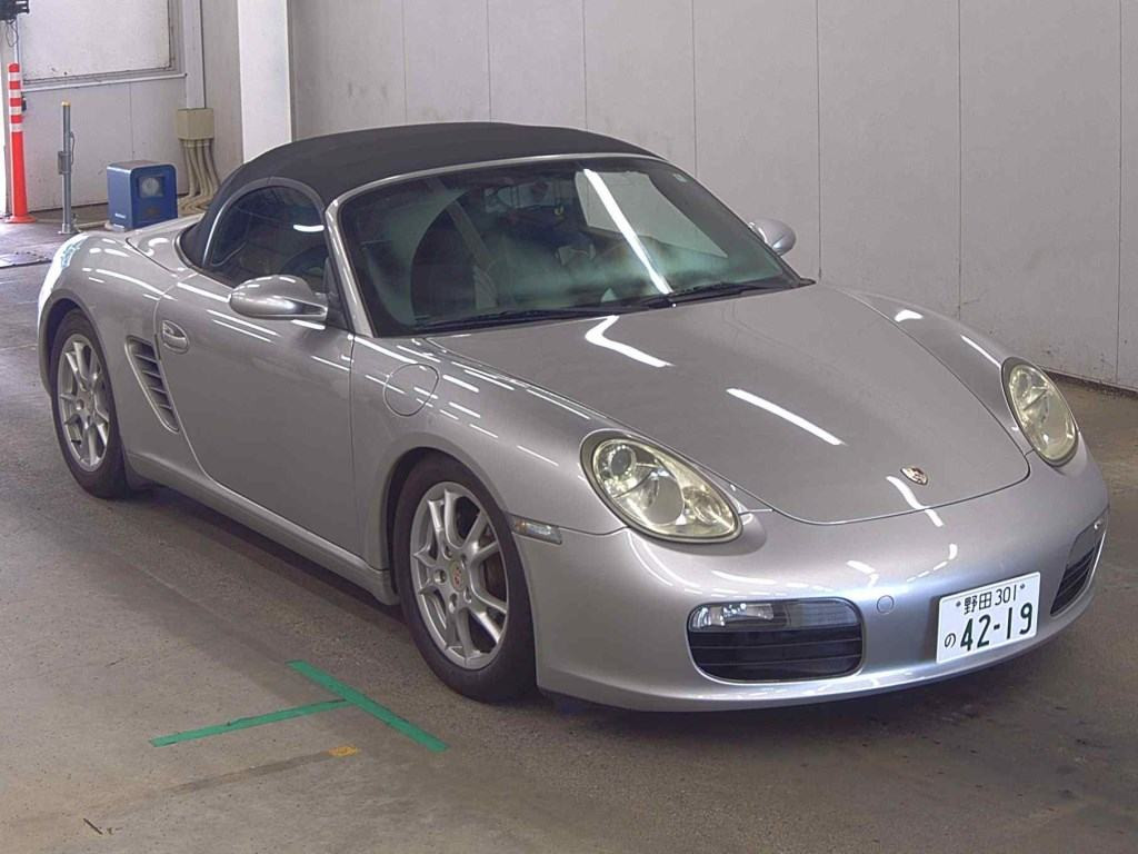 Porsche Boxster 2007 z aukcji japońskiej