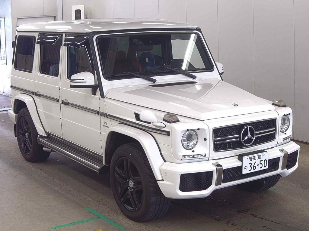 Mercedes-AMG G-Class 2014 z aukcji japońskiej