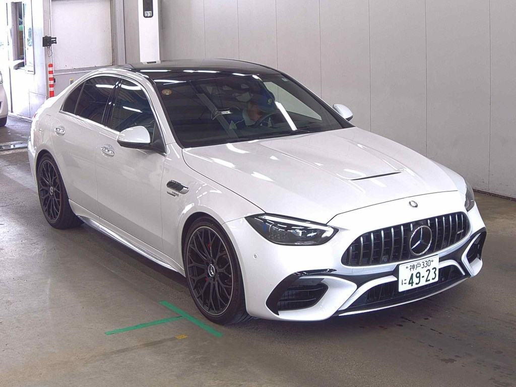 Mercedes-AMG C-Class 2024 z aukcji japońskiej