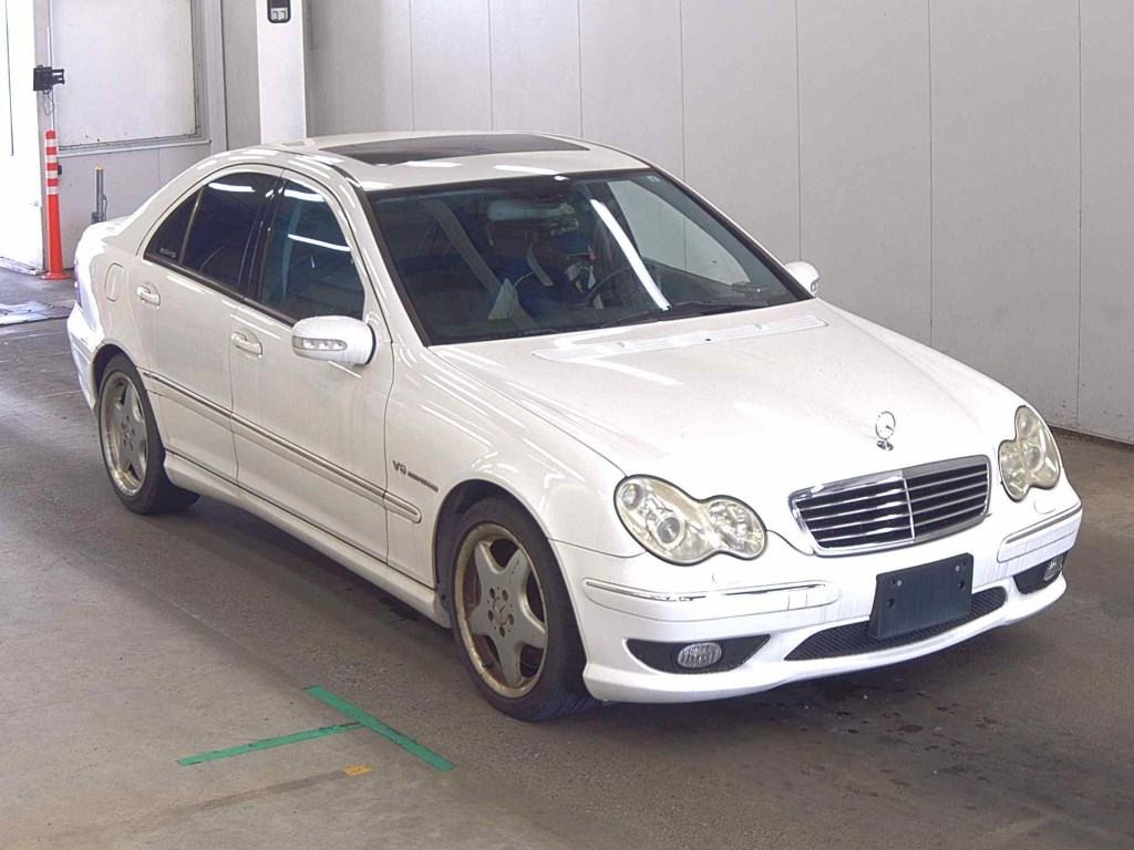Mercedes-Benz C-Class 2003 z aukcji japońskiej