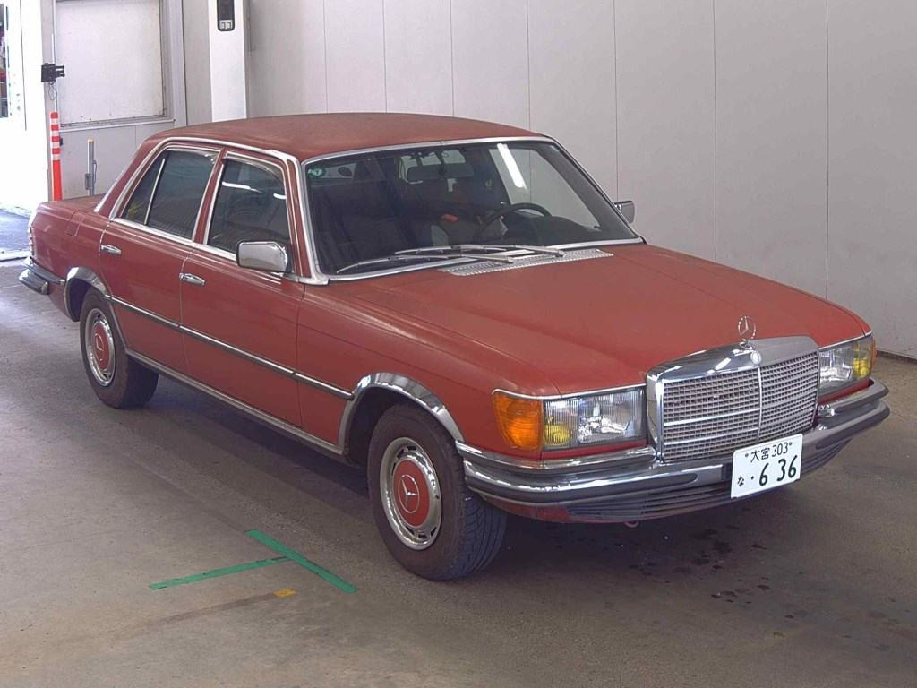 Mercedes-Benz S-Class 1979 z aukcji japońskiej