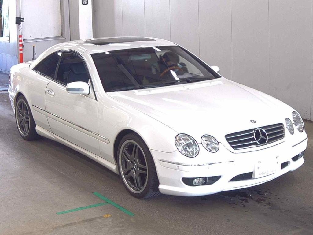 Mercedes-Benz CL 2001 z aukcji japońskiej