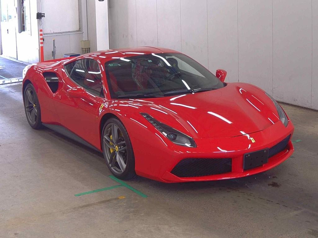 Ferrari 488 GTB 2016 z aukcji japońskiej