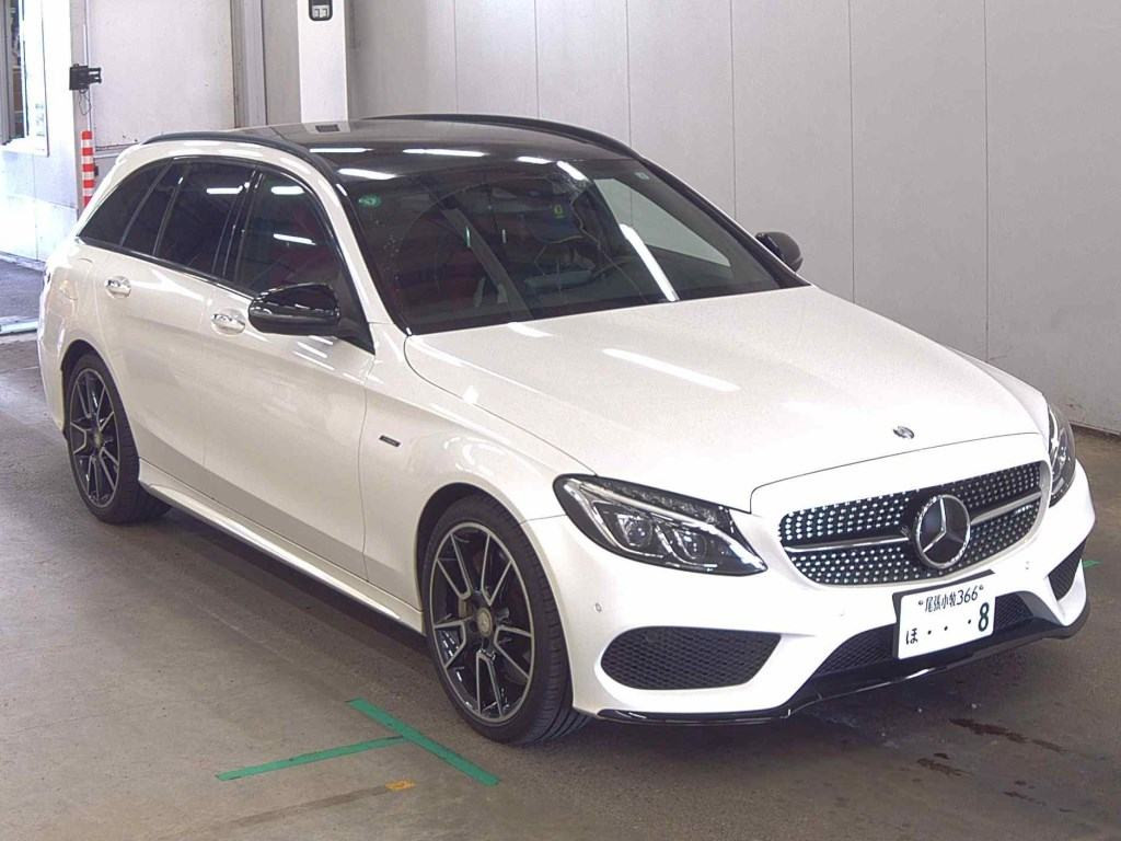Mercedes-Benz C-Class Stationwagon 2015 z aukcji japońskiej