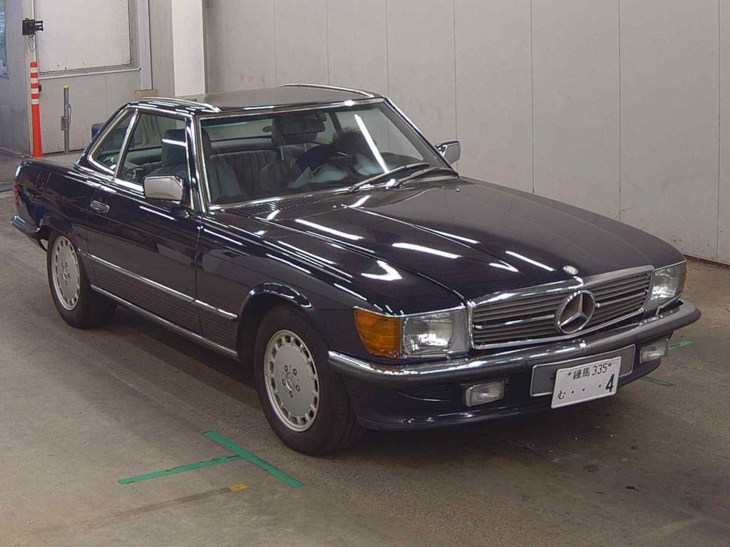 Mercedes-Benz SL 1987 z aukcji japońskiej